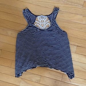 striped tank top